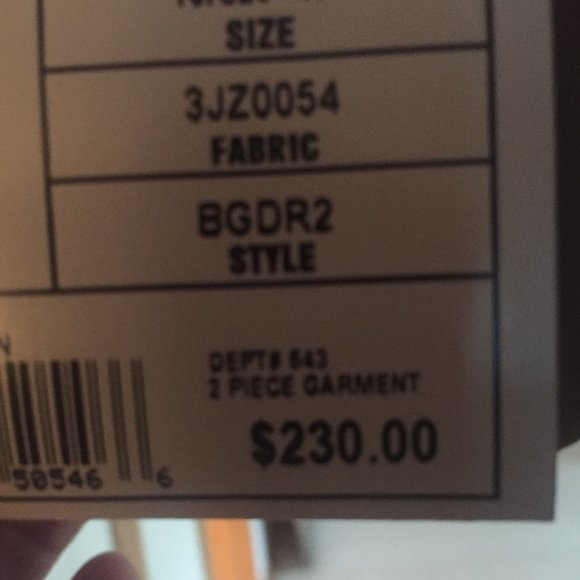 Joseph Abboud Suit - Picture 5 of 8